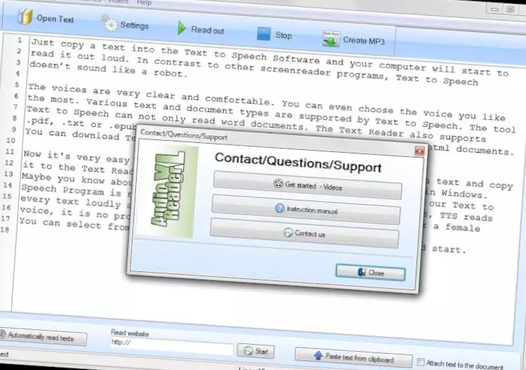 Text Redaer Software